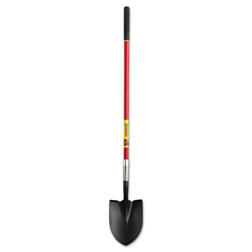 Round-Point Shovel, Fiberglass Handle