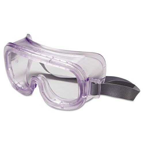 Image of Classic Safety Goggles, Antifog/Uvextreme Coating, Clear Frame/Clear Lens