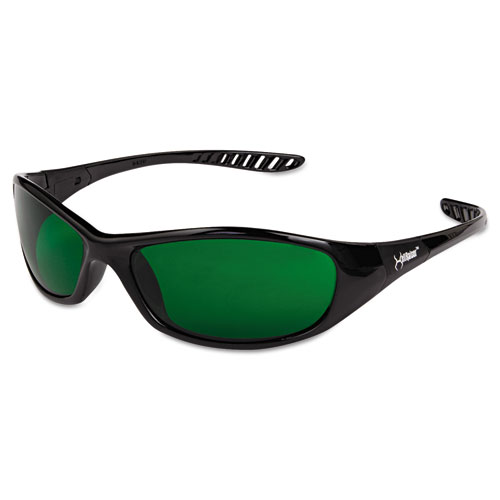 Jackson Safety* V40 HELLRAISER Safety Eyewear, Black Frame, IR/UV 3.0 Lens