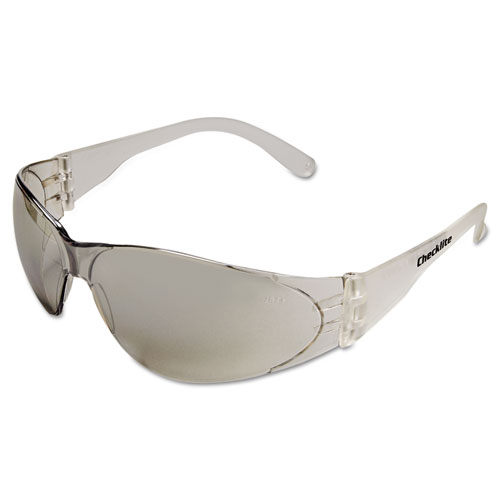 Checklite Safety Glasses, Clear Frame, Indoor/outdoor Lens