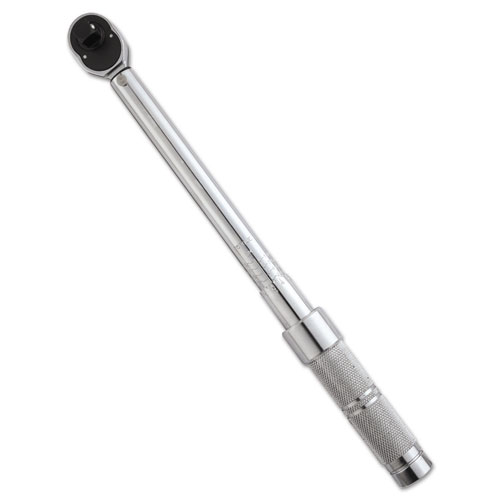 Ratchet Head Torque Wrench, 1/2in Drive, 16-80 Ft Lb