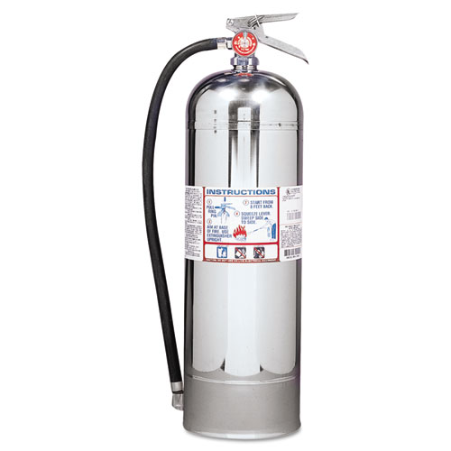 Image of Kidde Proplus 2.5 W H2O Fire Extinguisher, 2-A, 2.5 Gal, 20.86 Lb