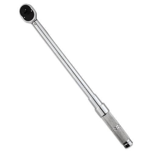 Ratchet Head Torque Wrench, 1/2in Drive, 30-150 Ft Lb