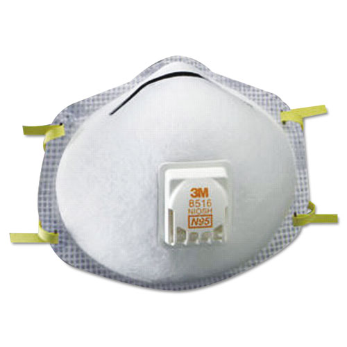 3M™ N95 Particulate Respirator, Nuisance Level Acid-Gas Relief