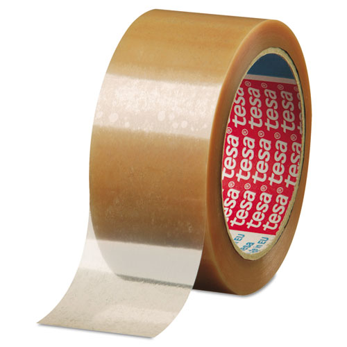 tesa® Carton Sealing Tape, 2" x 110yd, Biaxially Oriented, Polypropylene, Clear
