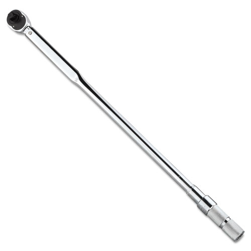 Ratchet Head Torque Wrench, 3/4in Drive, 120-600 Ft Lb