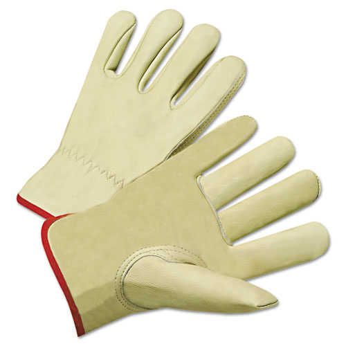 4000 Series Cowhide Leather Driver Gloves, X-Large