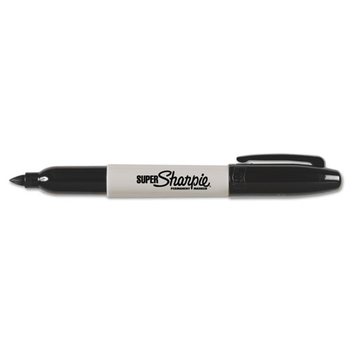 Sharpie® Super Permanent Markers, Fine Point, Assorted, 4/Set