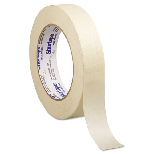 Shurtape® Utility Grade Masking Tape, 1" x 60yd, Crepe