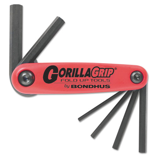 Gorillagrip Fold-Up Tool Set, 1.5mm-6mm