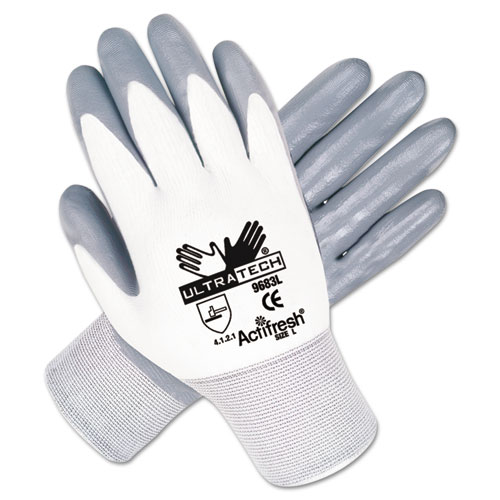 Ultra Tech Nitrile-Coated Gloves, Medium