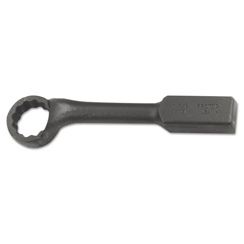 Proto Heavy-Duty Offset Striking Wrench, 10 3/4" Long, 1-1/4" Opening, 12-Point