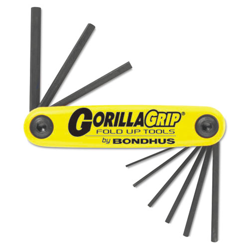 Gorillagrip Fold-Up Tool Set, .05"-3/16"