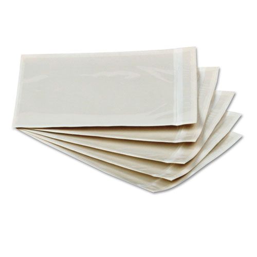Self-Adhesive Packing List Envelope, 4.5 x 6, Clear, 1,000/Carton