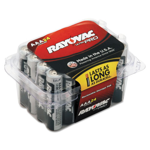Rayovac® Ultra Pro Alkaline Batteries, AAA, 24/Pack
