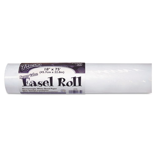 Pacon Easel Roll 35 lbs. 24 inch x 200 ft White Roll