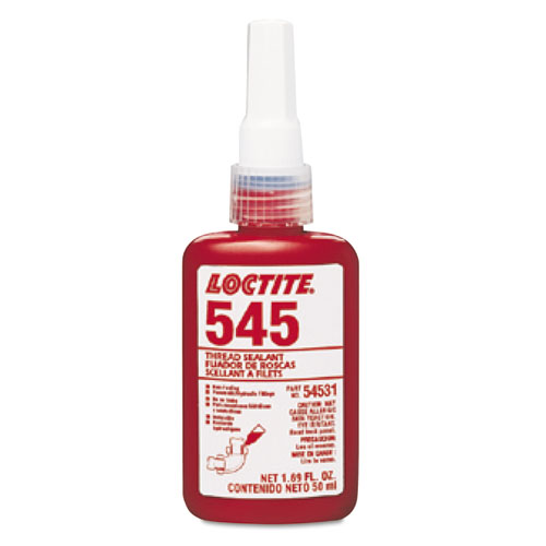 Loctite® 545 Thread Sealant, For Hydraulic/Pneumatic Fittings, 50mL