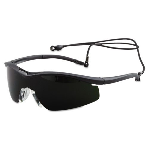 MCR™ Safety Triwear Protective Eyewear, Onyx Frame, IR 5.0 Lens