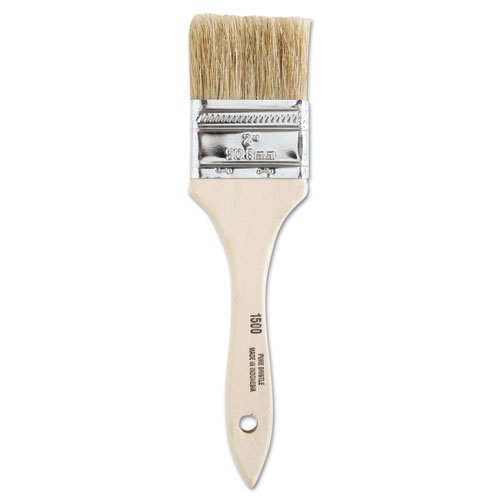 Linzer® Chinese Bristle-Chip Brush, 2", White