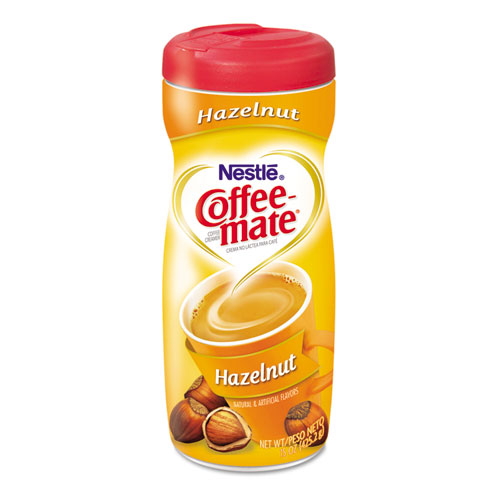 Coffee-mate® Hazelnut Creamer Powder, 15oz Plastic Bottle