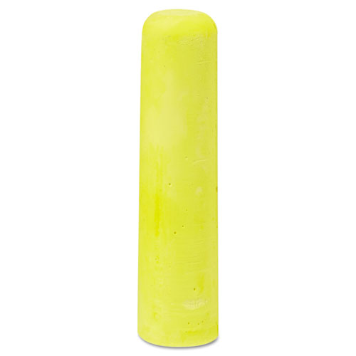 Image of Railroad Crayon Chalk, 4" x 1" Diameter, Yellow, 72/Box
