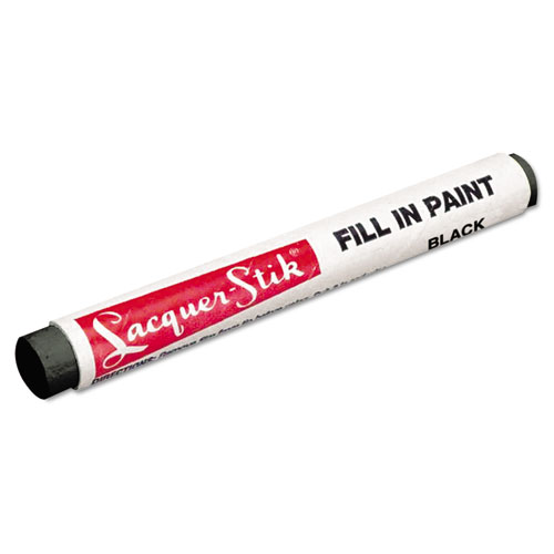 Markal® Lacquer-Stik Fill-In Paint Marker, Black