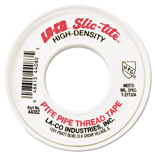 Slic-Tite Ptfe Thread Tape, 1/2" X 300"