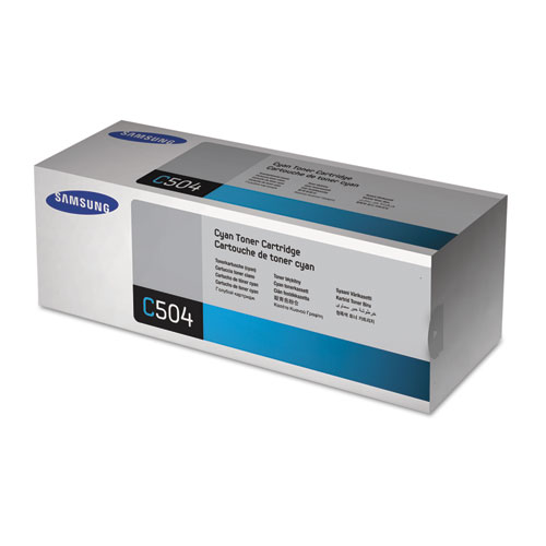 CLT-C504S (SU029A) Toner, 1800 Page-Yield, Cyan