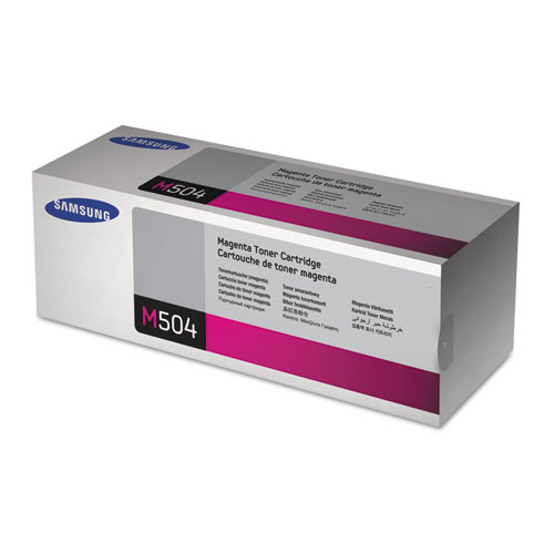 CLT-M504S (SU296A) Toner, 1800 Page-Yield, Magenta