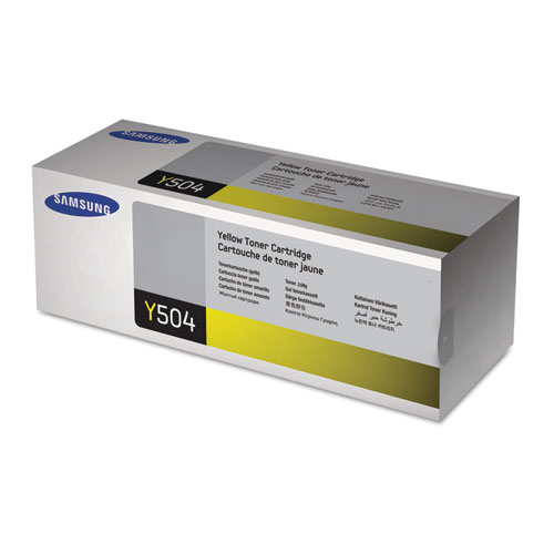 CLT-Y504S (SU506A) Toner, 1800 Page-Yield, Yellow