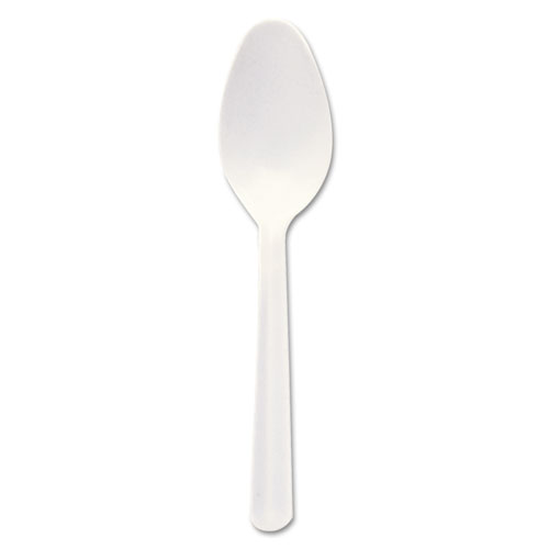 Dart® Bonus Polypropylene Cutlery, 5", Teaspoon, White
