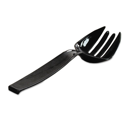 Image of Plastic Forks, 9 Inches, Black, 144/Case