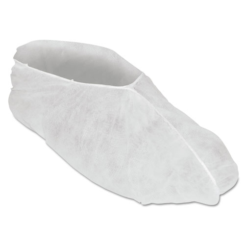 A20 Breathable Particle Protection Shoe Covers, White, One Size Fits All KCC36885