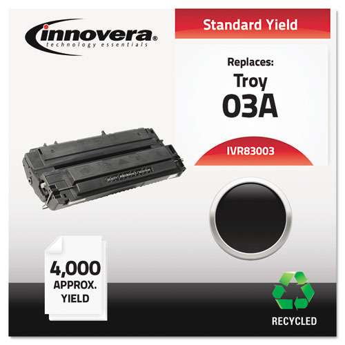 Innovera® Remanufactured C3903A (03A) Toner, Black