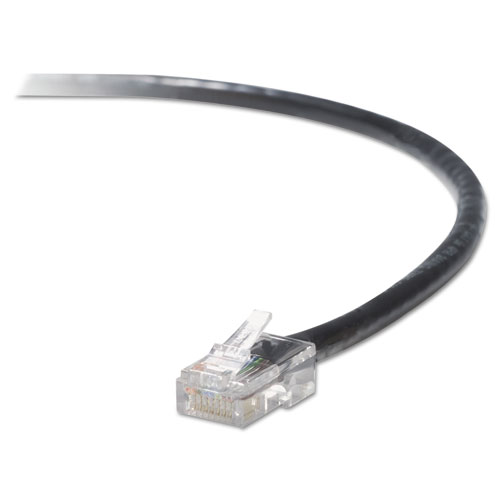 Image of High Performance CAT6 UTP Patch Cable, 3 ft, Black