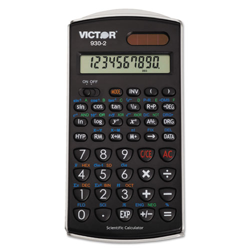 930-2 Scientific Calculator, 10-Digit LCD | by Plexsupply