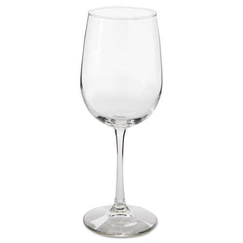 Libbey Vina Fine Glass Stemware, 12 3/4 oz, Clear, Wine Taster Glass, 12/Carton