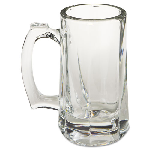 Libbey Glass Mugs & Tankards, 10 oz, Clear, Crystal Coffee Mug