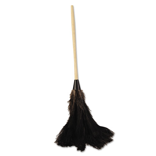 Professional Ostrich Feather Duster, 16" Handle