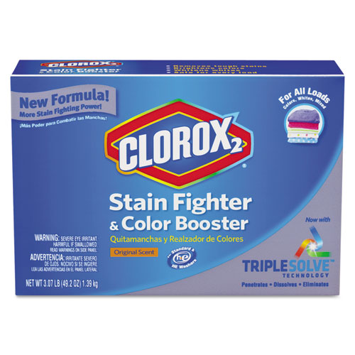 Clorox 2 Laundry Stain Remover and Color Booster Powder, 49.2 Ounce