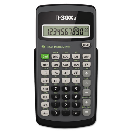 TI-30Xa Scientific Calculator, 10-Digit LCD | by Plexsupply