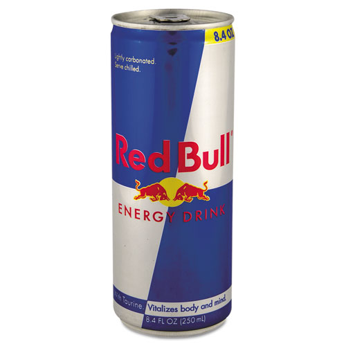 Red Bull® Energy Drink, Original Flavor, 8.4 oz Can, 24/Carton