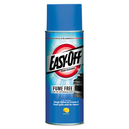 EASY-OFF® Fume-Free Oven Cleaner, Lemon Scent 14.5 oz Aerosol Spray, 12/Carton