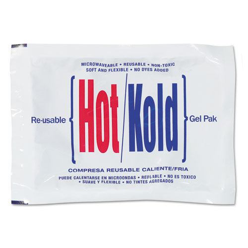 Reusable Hot/Cold Pack, 8.63 x 8.63, White