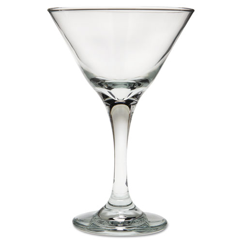 Libbey Embassy Cocktail Glasses, Martini, 7.5 oz, 6 3/8" Tall