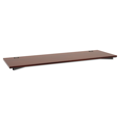 Image of Manage Series Worksurface, 72" x 23.5" x 1", Chestnut