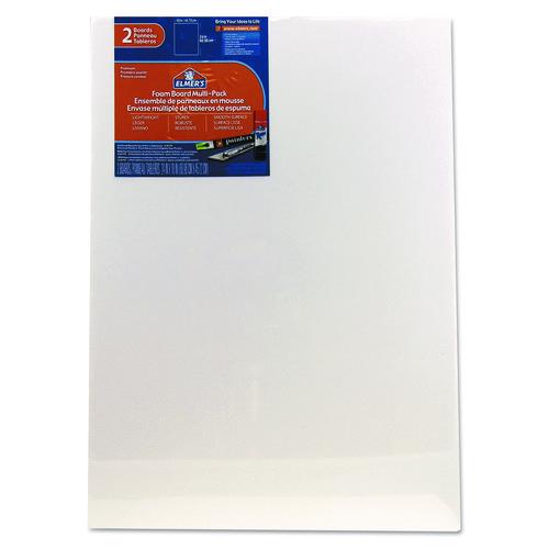 White Pre-Cut Foam Board Multi-Packs, 18 X 24, 2/pk