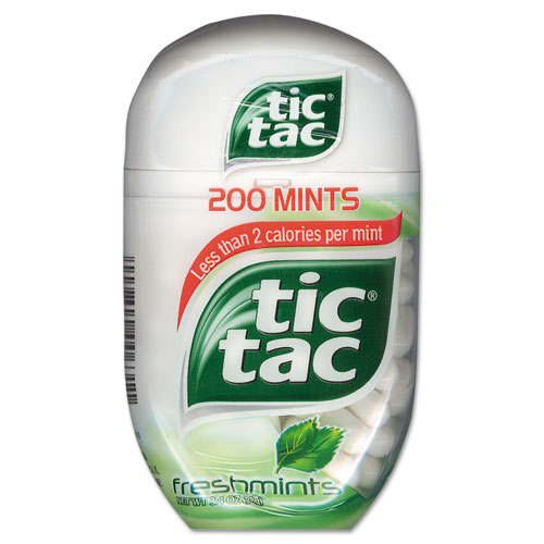 Tic Tac® Breath Mints, Freshmint, 3.4oz, 4/Box