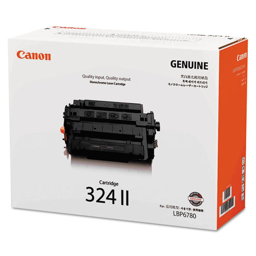 Image of Canon® 3482B003 (324Ll) High-Yield Toner, 12,500 Page-Yield, Black