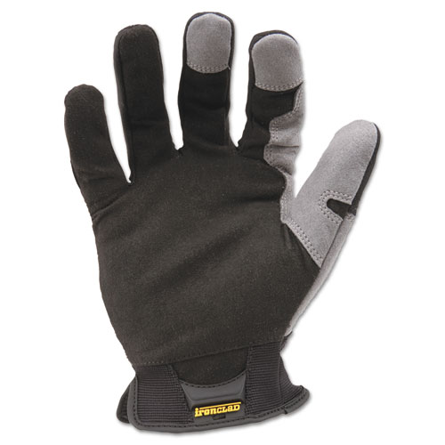 Workforce Glove, Medium, Gray/Black, Pair